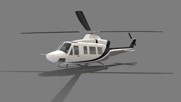 Bell B412 static Low Poly