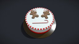 Gingerbread_Man_Cake food, cake, christmas, sweet, gingerbread, bakery