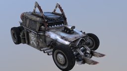 Scavengers Scout post-apocalyptic, vehicle