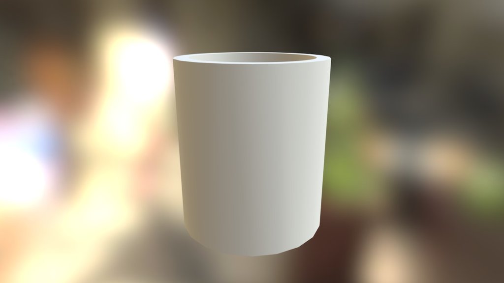 Just a basic pencil cup 3d model