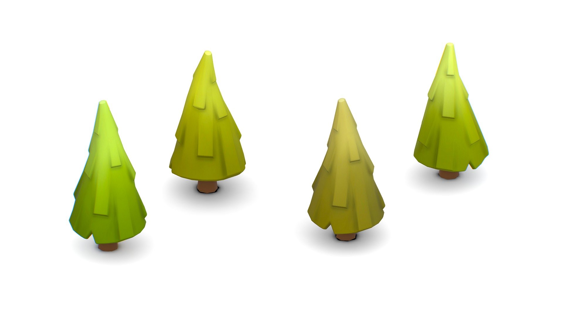 Pine Tree 1024x1024 texture
 - Cartoon Green Pine Fir Tree - Buy Royalty Free 3D model by Oleg Shuldiakov (@olegshuldiakov) 3d model