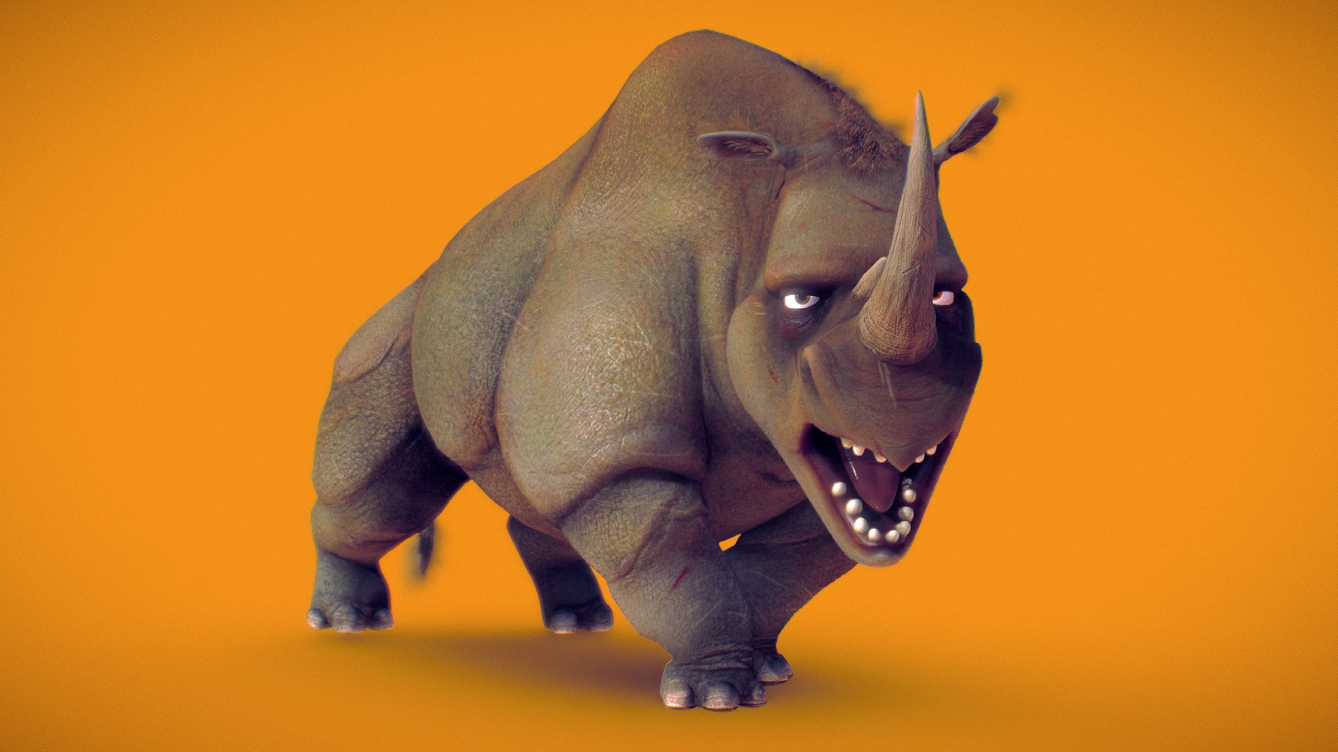 One of a series of nine animal models

Artstation:
https://www.artstation.com/artwork/4v9J2 - Rhino - Buy Royalty Free 3D model by Marcel Schanz (@mschanz) 3d model
