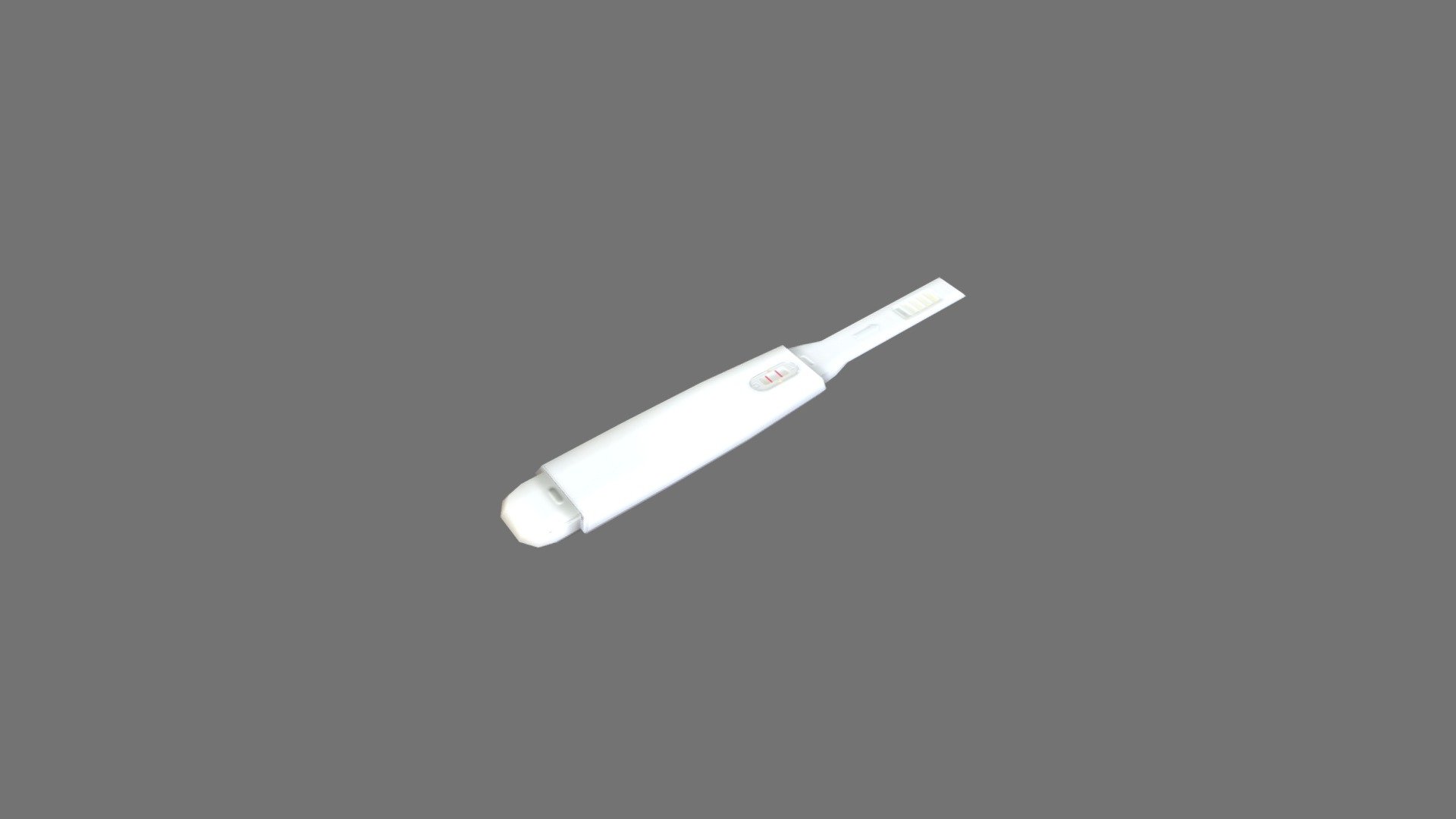 Pregnancy Test Kit 3D model.

Poly: 112
Vertex: 114
in subdivision level 0

1000x1000 JPGTexture
Include Diffuse and Normal

Maya,FBX,OBJ and texture files in additional file 3d model