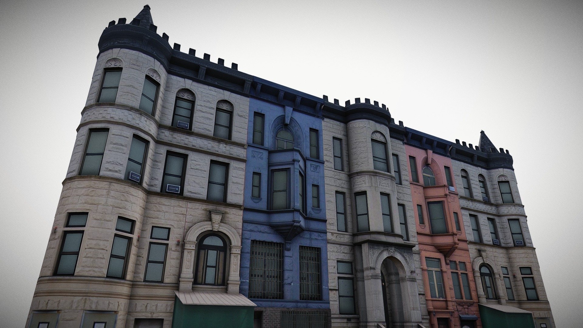 734 St Nicholas Ave,
New York

5 beautiful low poly homes.
Consists of diffuse, roughness and ambient occlusion maps

Formats:

.obj
.fbx
.blend

Enjoy and have a nice day! - Low Poly classical New York City homes - Download Free 3D model by 99.Miles 3d model