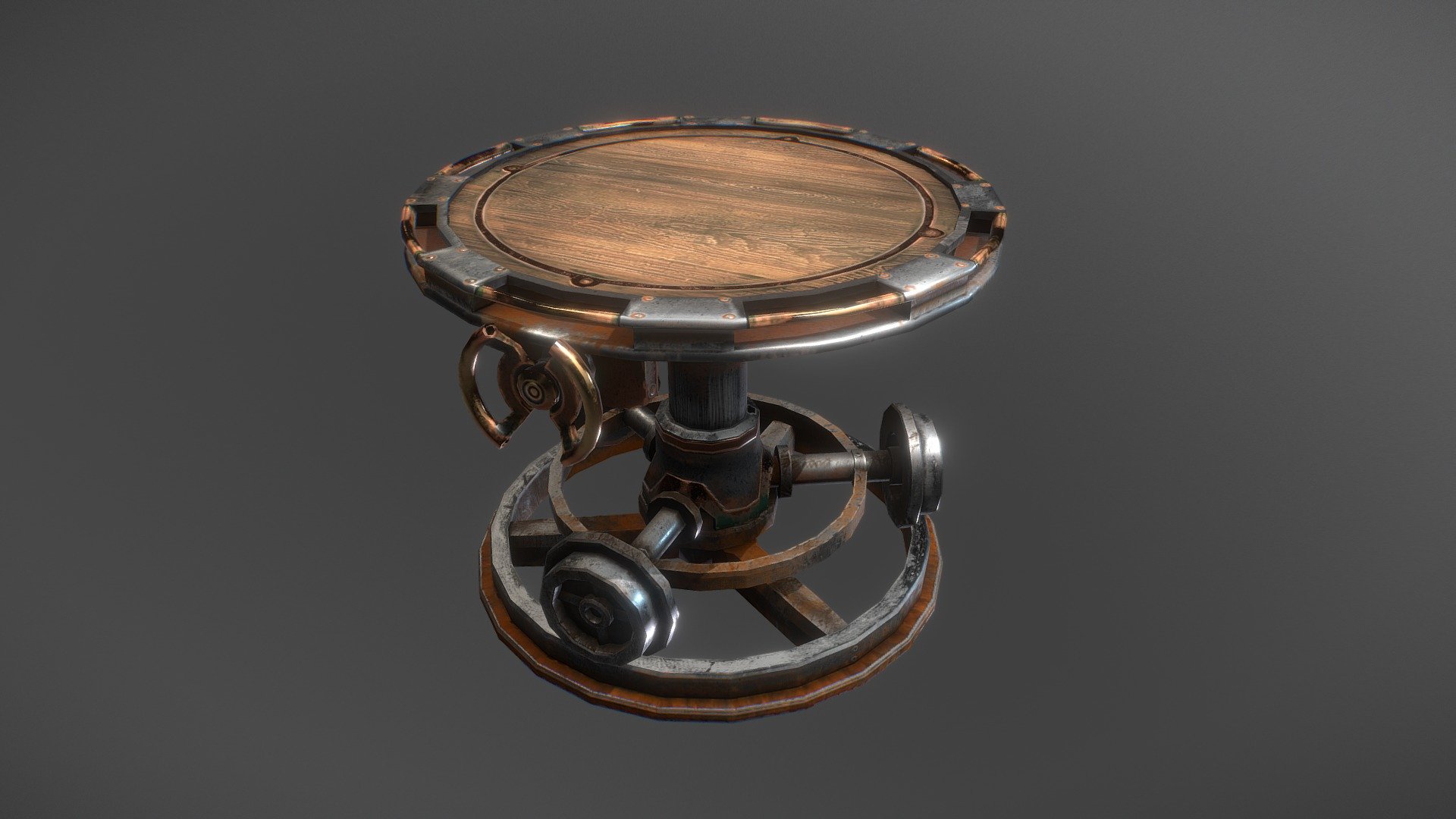 Round Table - 3D model by Dmitriy Dryzhak (@arvart.lit) 3d model