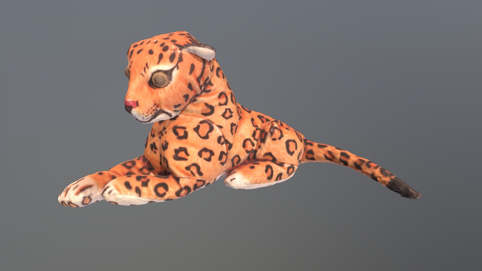 This is a 3d scanned jaguar toy. Model has a high and a low poly version.

*Model details: *

High poly:




Faces: 249990

Triangles: 249990

Vertices: 124973

Low poly:




Faces: 9918

Triangles: 9918

Vertices: 4957

Textures:




Diffuse map resolution: 4096 x 4096

Normal map resolution: 4096 x 4096

Model dimensions: 33.3cm x 17.4cm x 16.1cm

Included 3D formats: .blend, .fbx, .obj - Jaguar Toy - Buy Royalty Free 3D model by LNTH 3d model