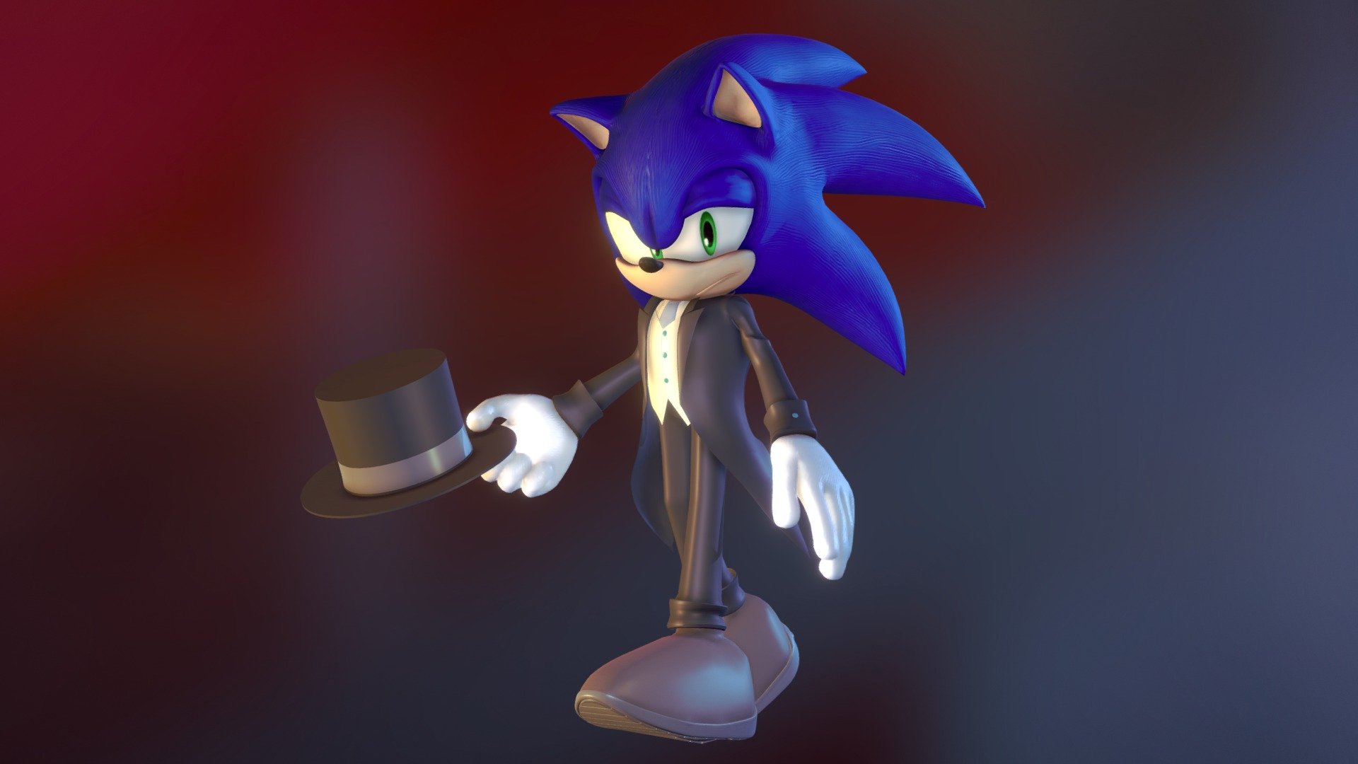 sonic ready for a night on the town
clothing modeled by me.
music:1-18 Evening Dreamscape pt1 - For Sunset Star Act 1
also on Deviant art: https://gabrielgt12.deviantart.com/art/sonic-ready-for-a-night-on-the-town-630144525 - sonic in tuxedo - 3D model by Gabrielgt16 3d model