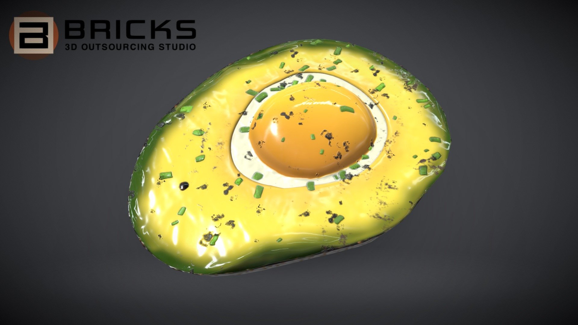 PBR Food Asset:
EggAvocadoBaked
Polycount: 962
Vertex count: 483
Texture Size: 2048px x 2048px
Normal: OpenGL

If you need any adjust in file please contact us: team@bricks3dstudio.com

Hire us: tringuyen@bricks3dstudio.com
Here is us: https://www.bricks3dstudio.com/
        https://www.artstation.com/bricksstudio
        https://www.facebook.com/Bricks3dstudio/
        https://www.linkedin.com/in/bricks-studio-b10462252/ - EggAvocadoBaked - Buy Royalty Free 3D model by Bricks Studio (@bricks3dstudio) 3d model