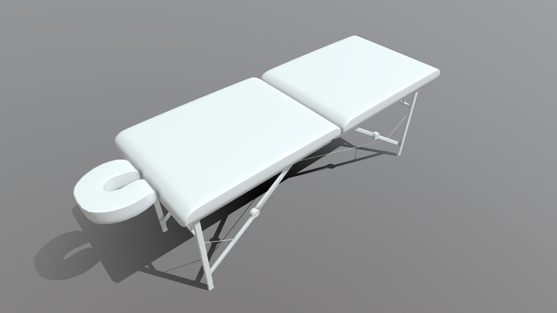 Here you can see the Massage Table being choose for our contest, at disposition of every partecipant - WULOP Massage Table - Download Free 3D model by federico.scappiti 3d model