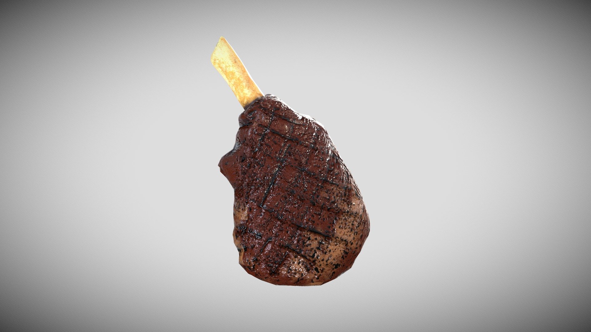 roasted meat - Roasted Meat - Download Free 3D model by Y.Hiu (@too.yulianto) 3d model