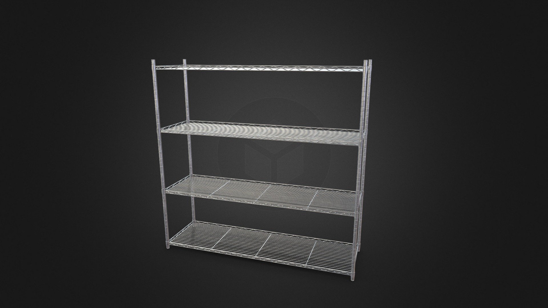Game ready - Wire Shelf - Buy Royalty Free 3D model by Aaron Winnenberg (@winnenbergaaron) 3d model