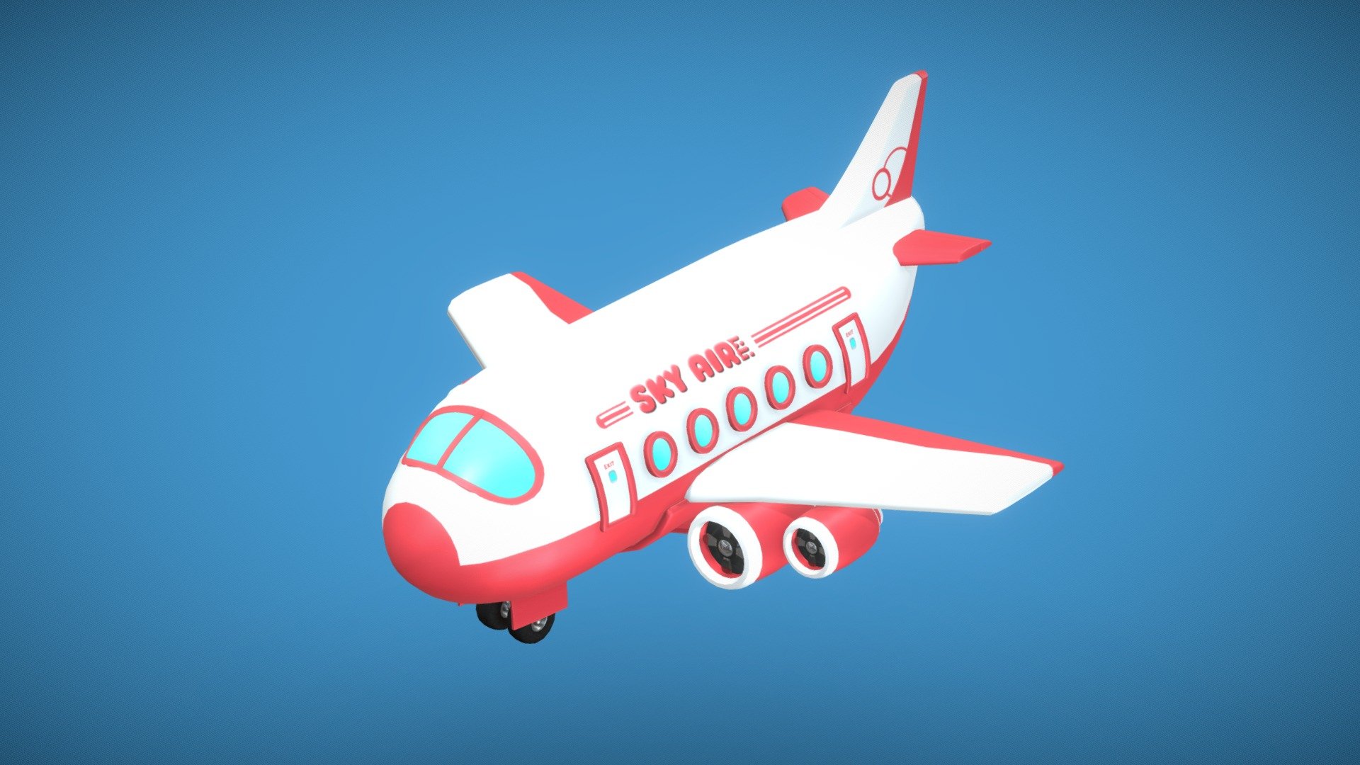 Low Poly Game Ready Cartoon Airplane with PBR textures




File can be used for games , movies or any personal project .

It can be also used for other 3d purpose .

2k and 4k textures are added in the file.

Note : If you have any problems regarding download or the file not opening , feel free to contact us . We will help you as soon as possible.

Do Check and Subscribe our page for more updates

Instagram 

Facebook 

We are also available for any 3d projects .For any bulk order of game assets get in touch for quotes. Thankyou - Cartoon Airplane - Buy Royalty Free 3D model by Blooming Animation (@blooming.animation) 3d model