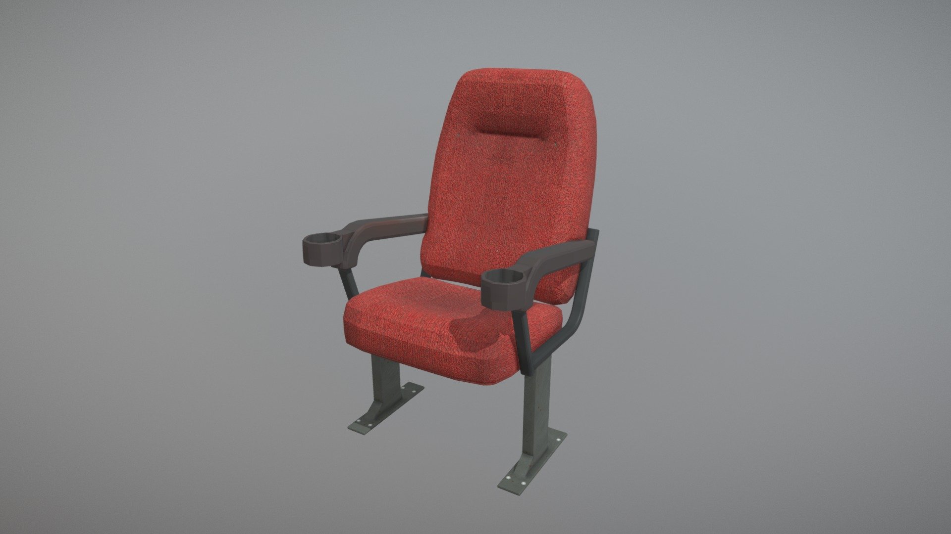 Movie Cinema Chair.
Made in 3D Studio Max 2011. Render and material in Vray.


In low poly, with unwrap and his texture. 
Available in other formats (3ds, obj, c4d, fbx)
Non-triangulated version available in .Max and 3ds format


If you liked my products, please, don't forget to rate it. That will help me a lot. Thanks! - Movie Cinema Chair - Buy Royalty Free 3D model by Gabriel Quintana (@gabrielquintana) 3d model