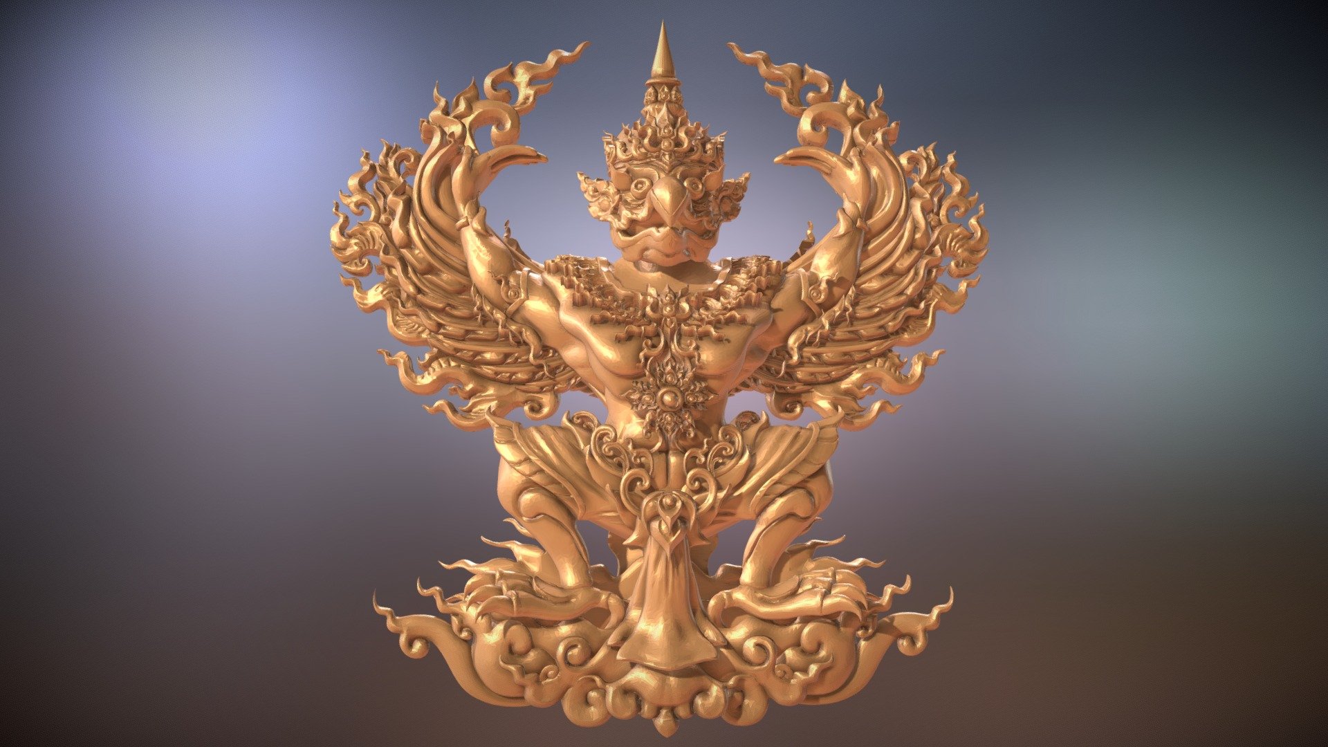 Garuda - Buy Royalty Free 3D model by booni4dee 3d model