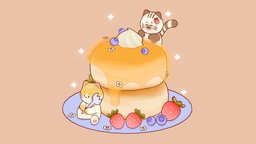 ♡ Fluffy Pancakes ♡