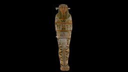 Coffin of Padimut (preliminary scan) egypt, thebes, harvard_semitic_museum, third_intermediate_period, padimut