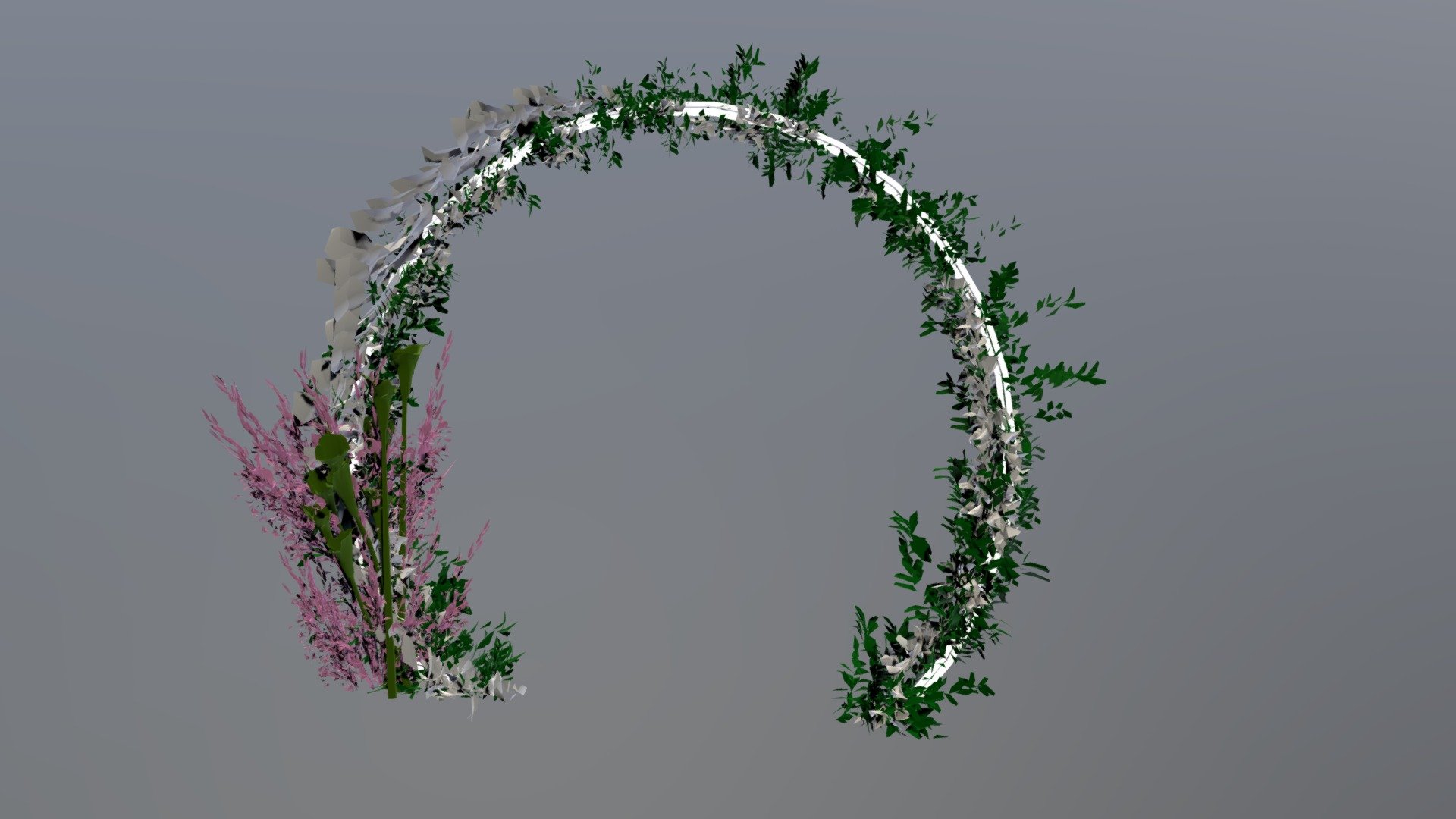 Wedding Gate - Download Free 3D model by holutionteam 3d model
