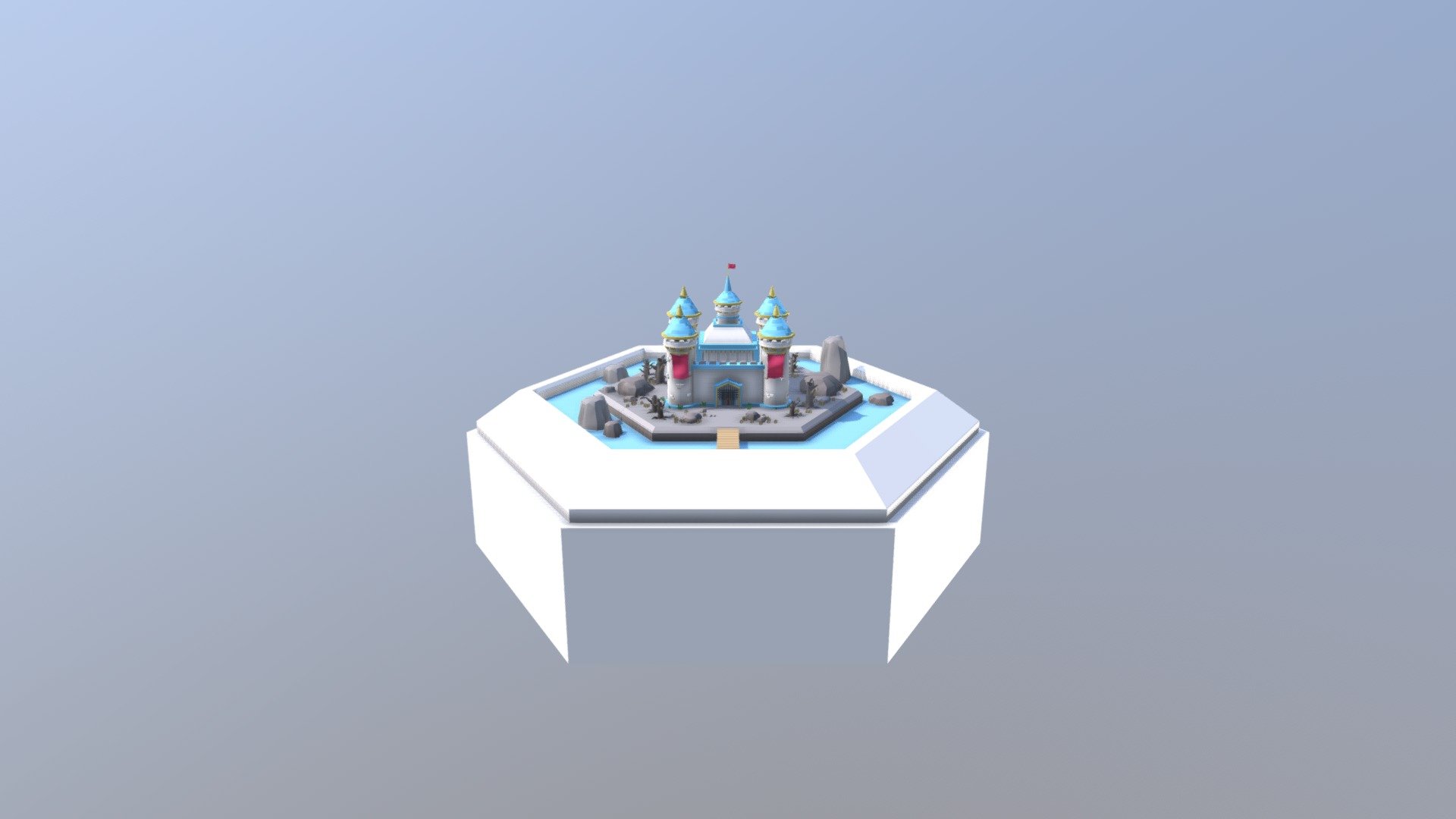 Castle - 3D model by 3DRL (@SaestudentRL) 3d model