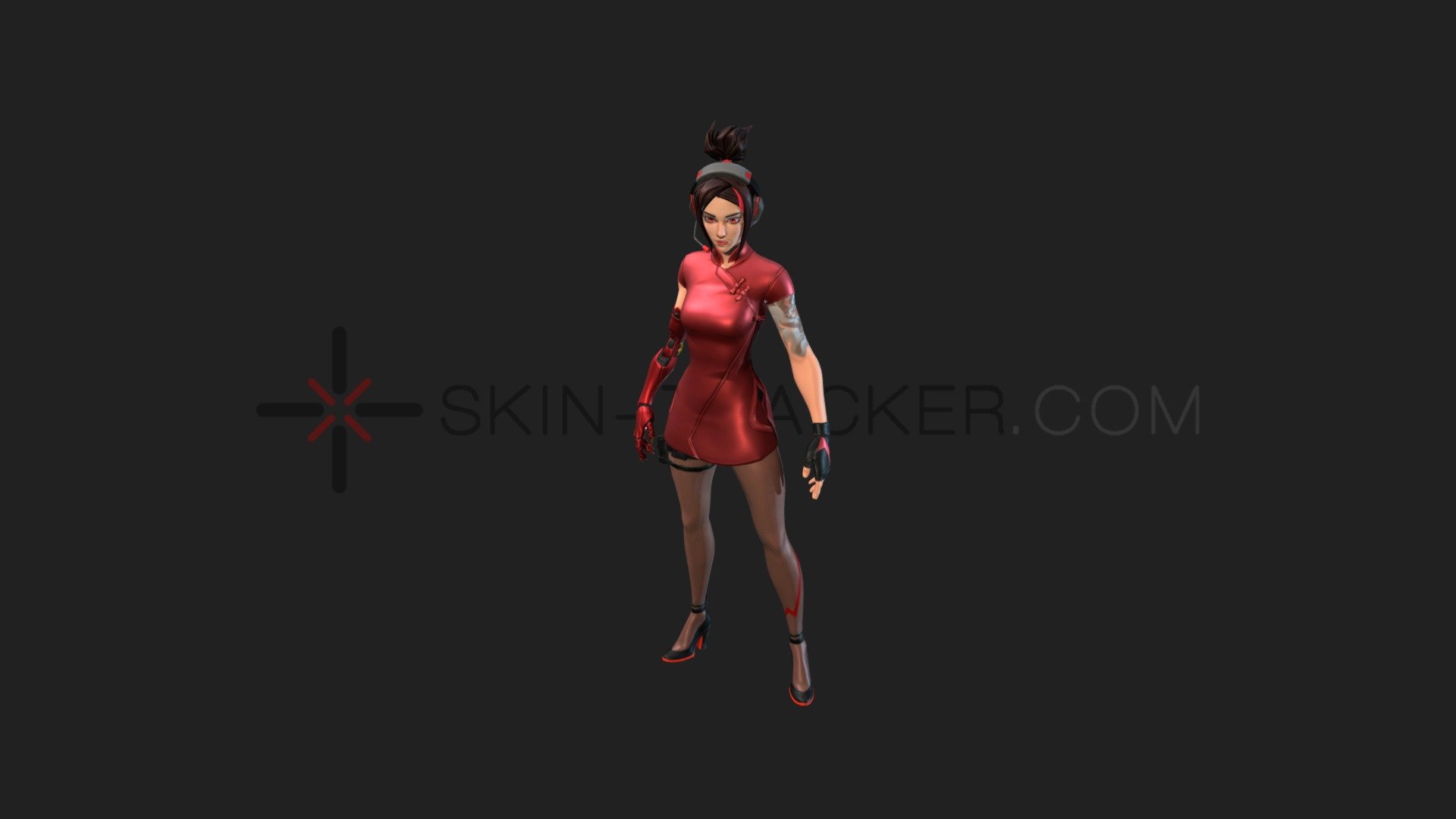 Uploaded for Skin-Tracker.com - Fortnite - Demi - 3D model by Skin-Tracker (@stairwave) 3d model