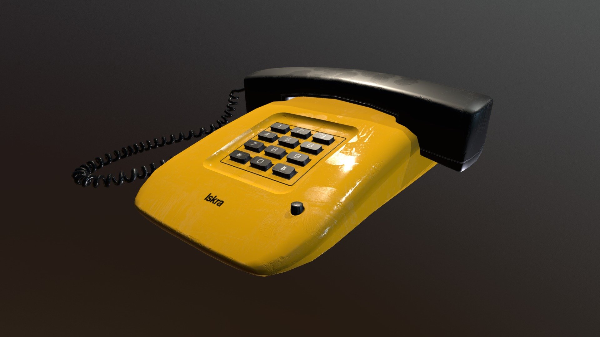 Vintage telephone Iskra ETA 85 from former Yugoslavia.

Made in 3ds Max 2016.

Textured in Substance Painter 3d model