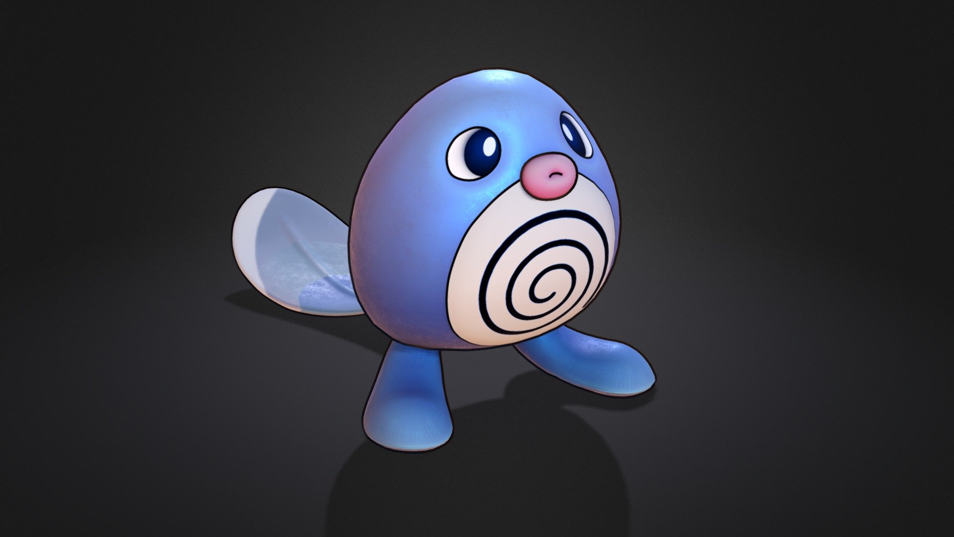 Not that popular, but still adorable.
Patreon - https://www.patreon.com/3dlogicus - Poliwag Pokemon - 3D model by 3dlogicus 3d model