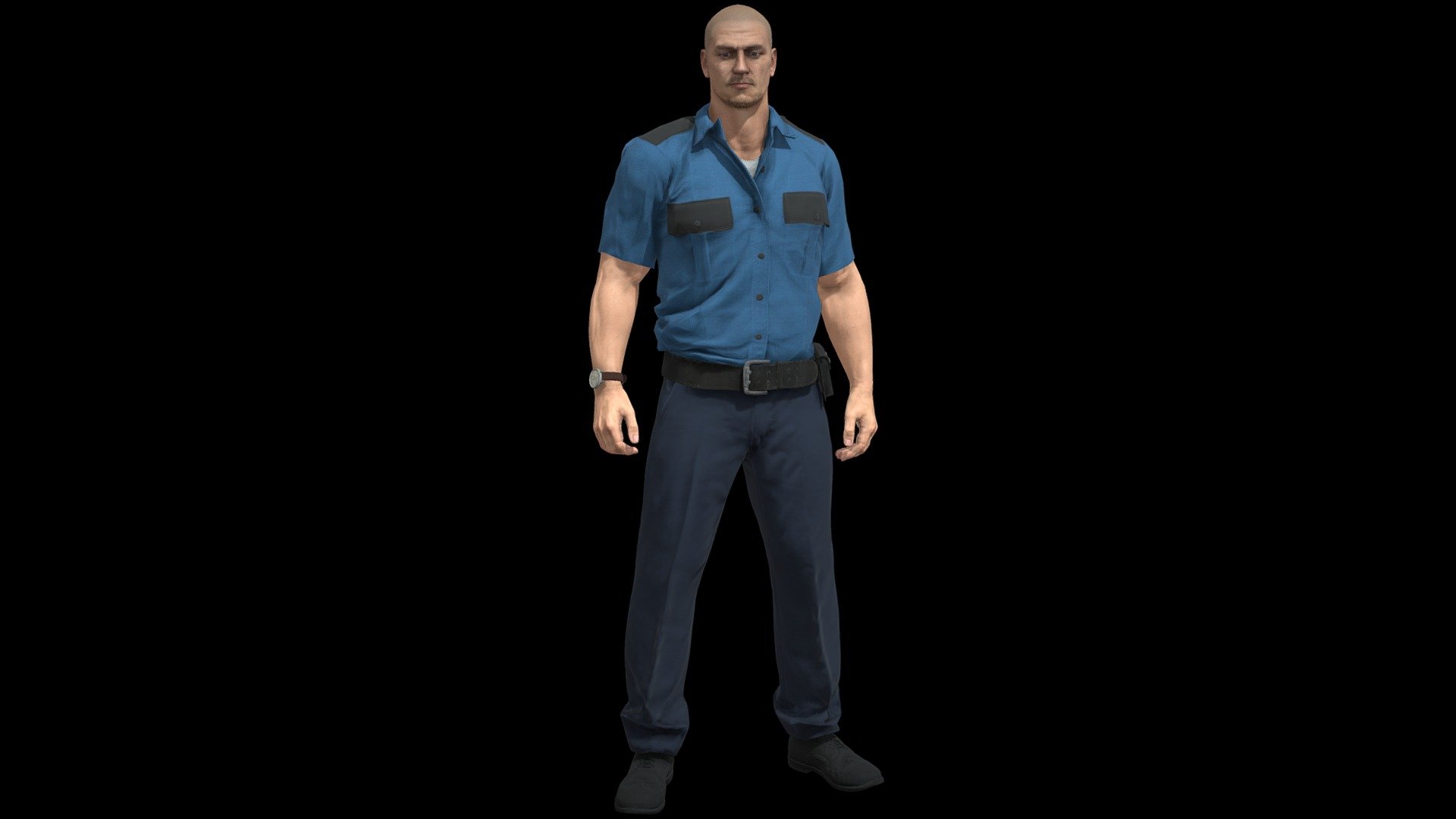 Police Man :

3d Game Ready Police Man Character.

High detail and realistic model.

Rigged, with high definition textures.

Complete archive in additional file - Police - Buy Royalty Free 3D model by lidiom4ri4 3d model