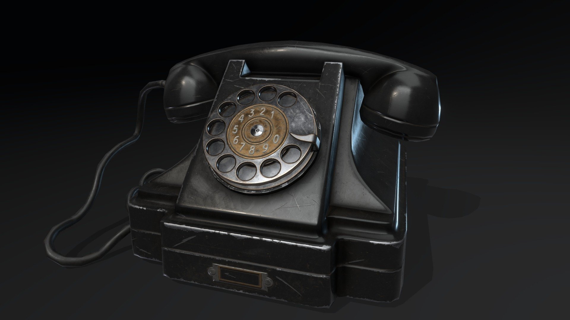 Retro phone game model with 4k PBR textures. 

Still render: https://www.artstation.com/artwork/xdBJ4 - Retro Phone - Buy Royalty Free 3D model by Marek Picheta (@imarcos) 3d model