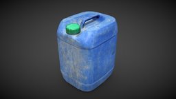 #4 Plastic Canister | Канистра [LowPoly] can, canister, jerrycan, downloadable, prb, environment-assets, freemodel, 20l, 4k-textures, asset, lowpoly, scan, 3dscan, free, gameready, plastic-canister, scratched-plastic, ebanilukas
