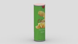 Supermarket Chips 03 Low Poly PBR Realistic food, shelf, packaging, chips, unreal, potato, fat, pack, bag, item, store, wet, ready, vr, ar, vacuum, supermarket, snack, realistic, engine, package, advertising, shelves, wrap, ruffles, unity, asset, game, 3d, low, mobile, shop, plastic