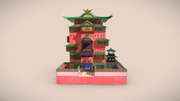 -The Bathhouse from Spirited Away-