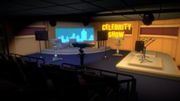 Talk Show Studio studio, television, show, talkshow