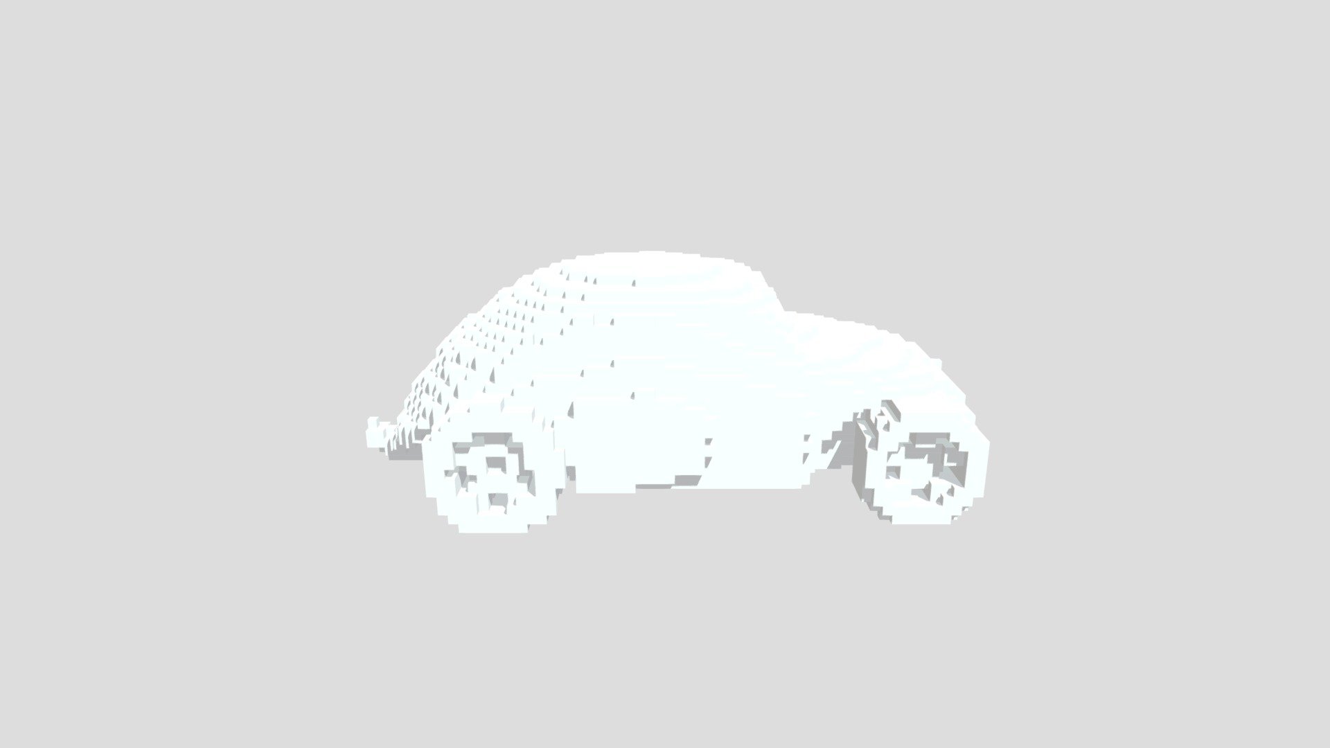 Custom Hotwheels Beetle_68x25x28 - 3D model by IBob (@IIBob) 3d model
