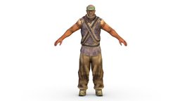 LowPoly Man Old Afghan Soldier body, armor, armour, assassin, armored, warrior, fighter, soldier, people, hunter, army, security, killer, pants, infantry, armory, shoes, scout, unit, important, head, ussr, sniper, terrorist, personage, belt, men, solder, mercenary, trousers, afghan, knight-armor, khaki, character, man, military, male, person, guy, "bodyarmor", "bulletproofvest", "machinegunner"