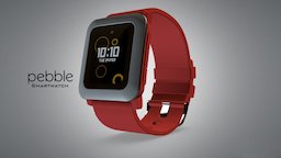 Pebble TIME Smartwatch smart, wrist, pebble, blender, watch
