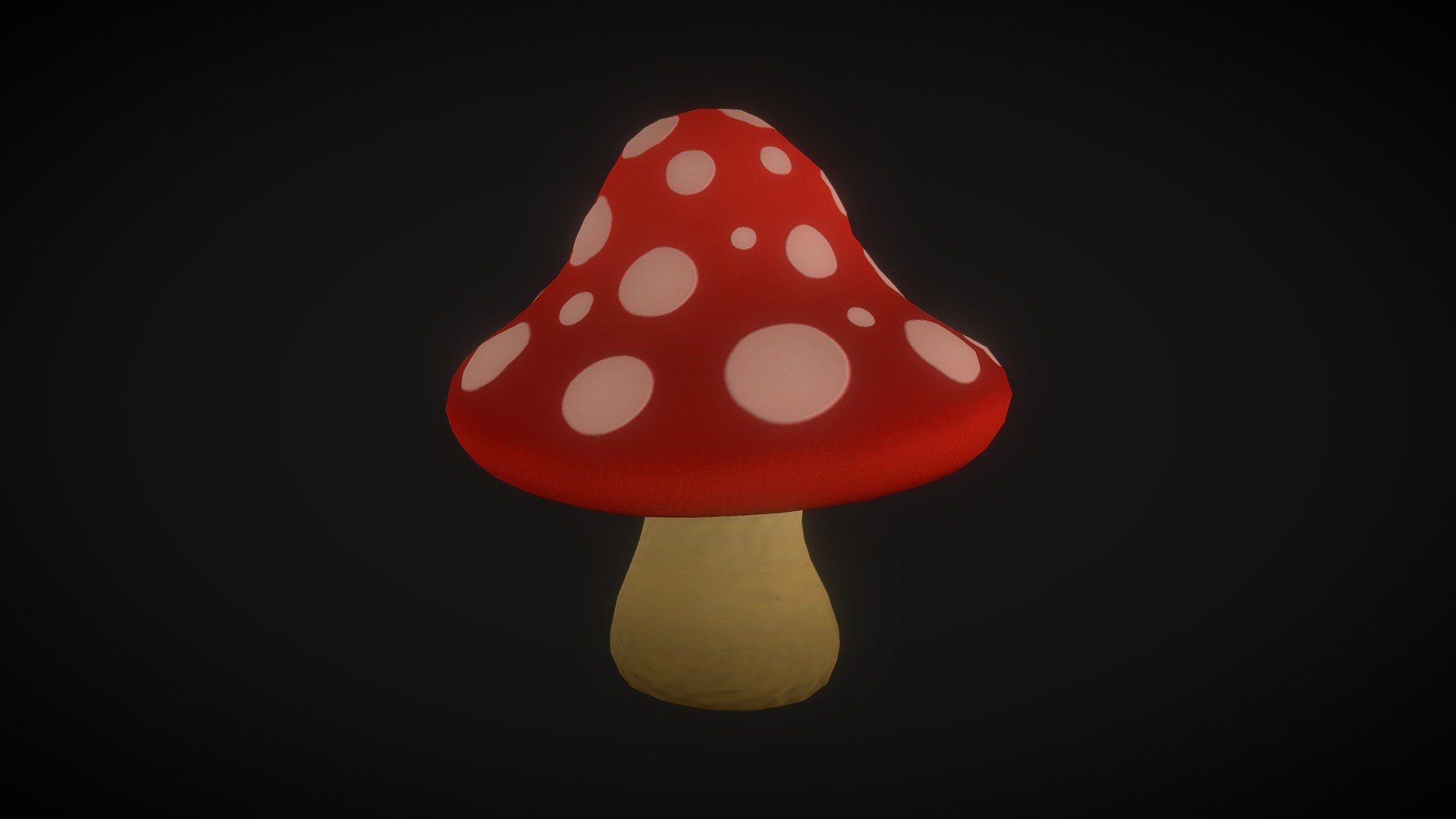 Game prop created in zbrush! - Mushroom - Buy Royalty Free 3D model by Alan Balodi (@uistudios) 3d model