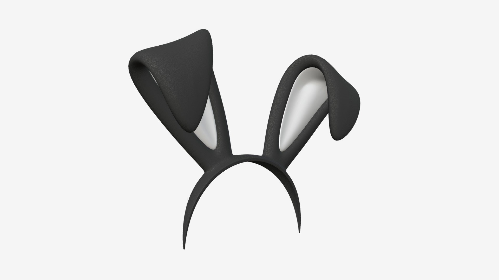 Headband bunny ears 03 - Buy Royalty Free 3D model by HQ3DMOD (@AivisAstics) 3d model