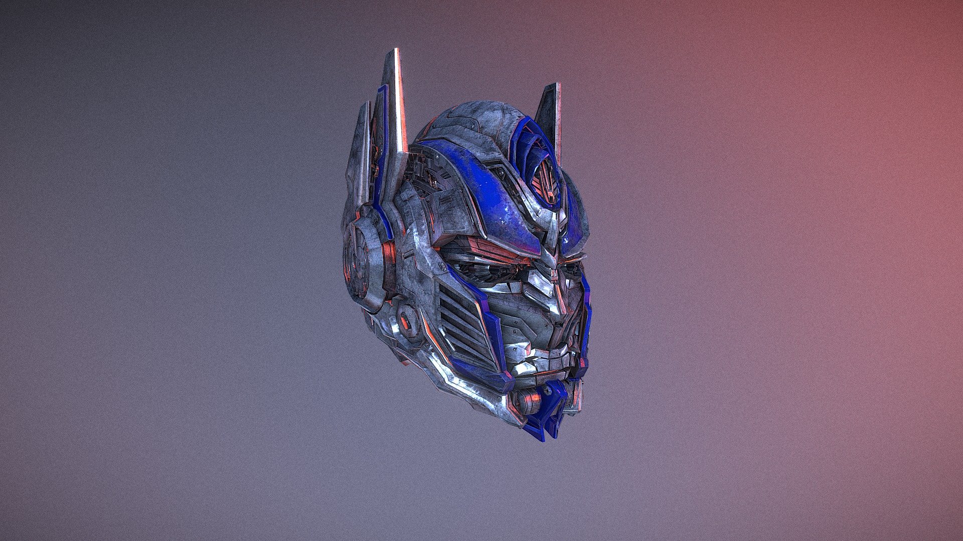 Transformers: The Last Knight
Optimus Prim toys head
i'm printing it to replace my DMK03's head,but that's not enough,
and then， I replace all of armor for DMK03 - Optimus Prime - 3D model by zhaoleafage 3d model