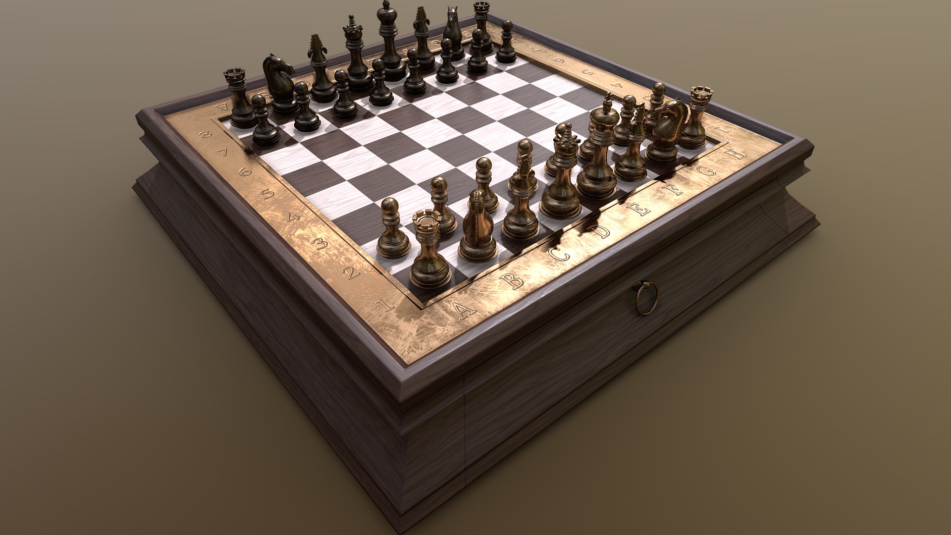 Chess - 3D model by Ablamuchas 3d model