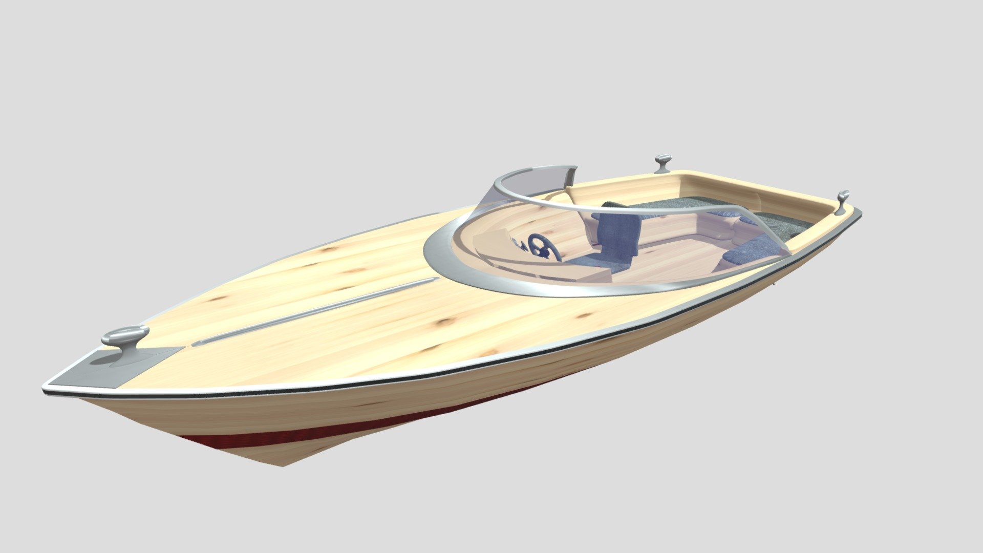 Speed Boat 05 - Download Free 3D model by gogiart (@agt14032013) 3d model