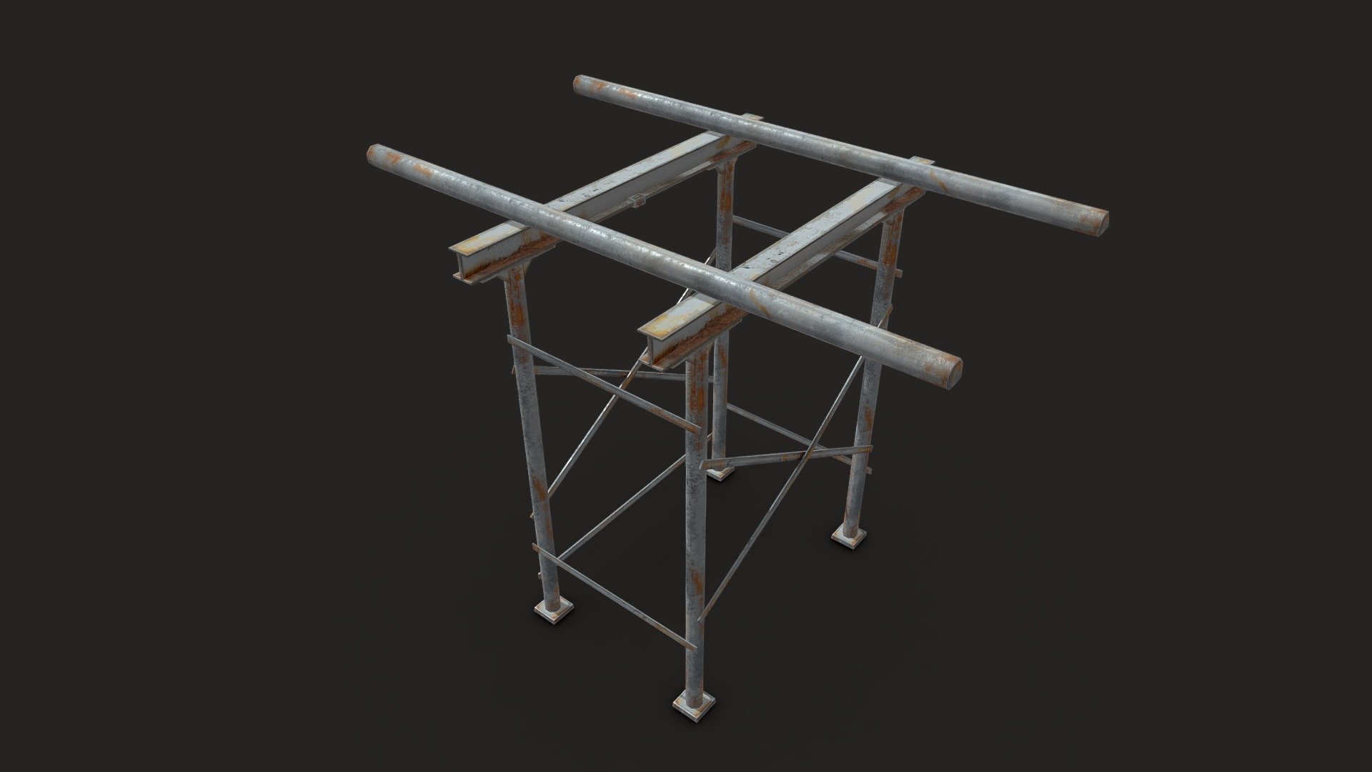 Scaffolding parts

2k PBR Textures - diffuse, normal, metallic, roughness, AO - Scaffolding - PBR Game ready - Buy Royalty Free 3D model by l0wpoly 3d model