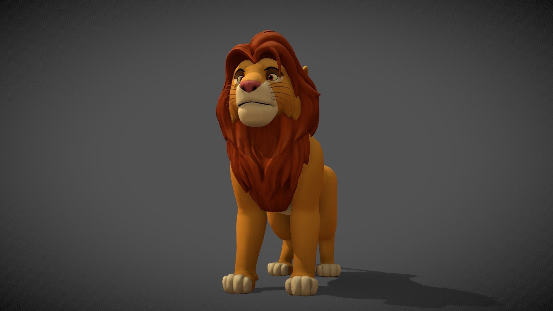 라이온킹 _ 심바
The Lion King simba_Adult Ver 3d model