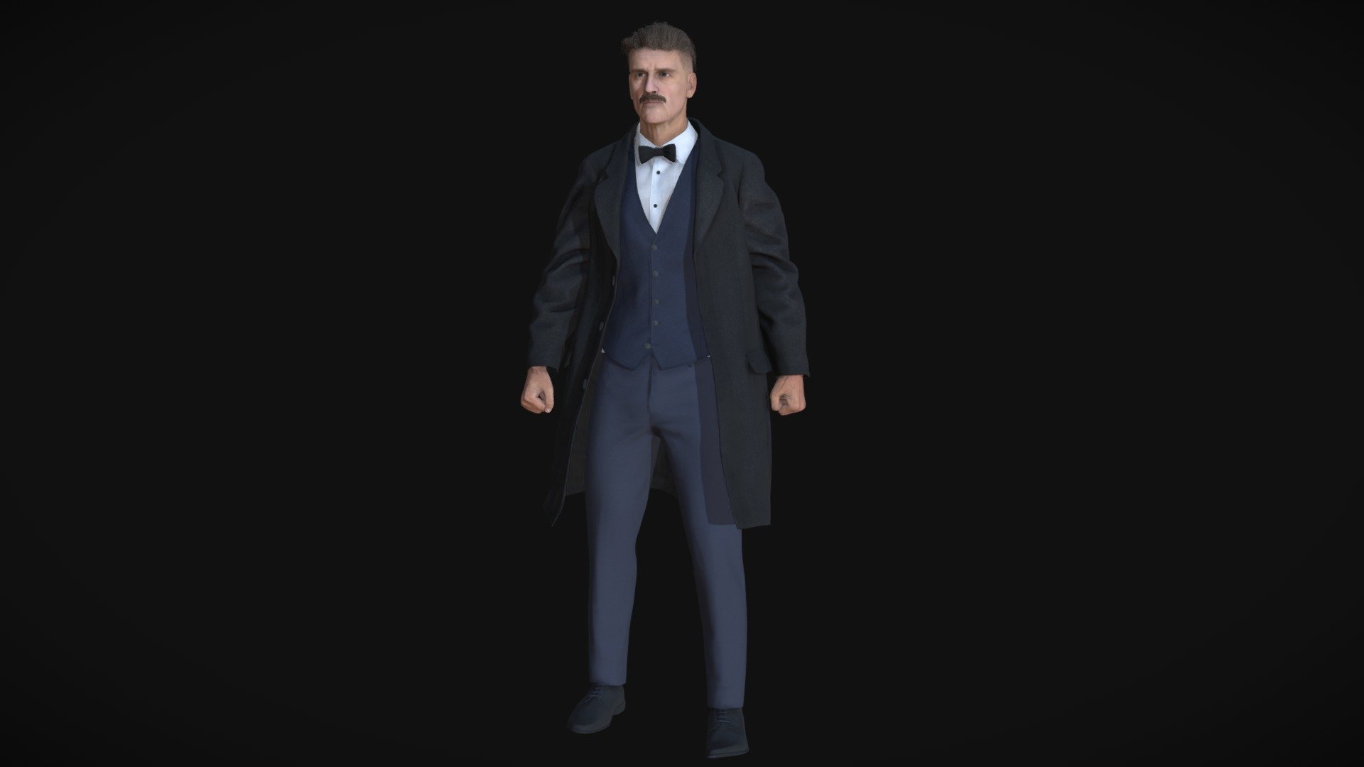 Arthur Shelby:

-

3D Character Arthur Shelby (Peaky Blinders Serie).

-

Character high detail realistic model.

-
A pose with Rigg - Arthur Shelby (Peaky Blinders) - Buy Royalty Free 3D model by lidiom4ri4 3d model