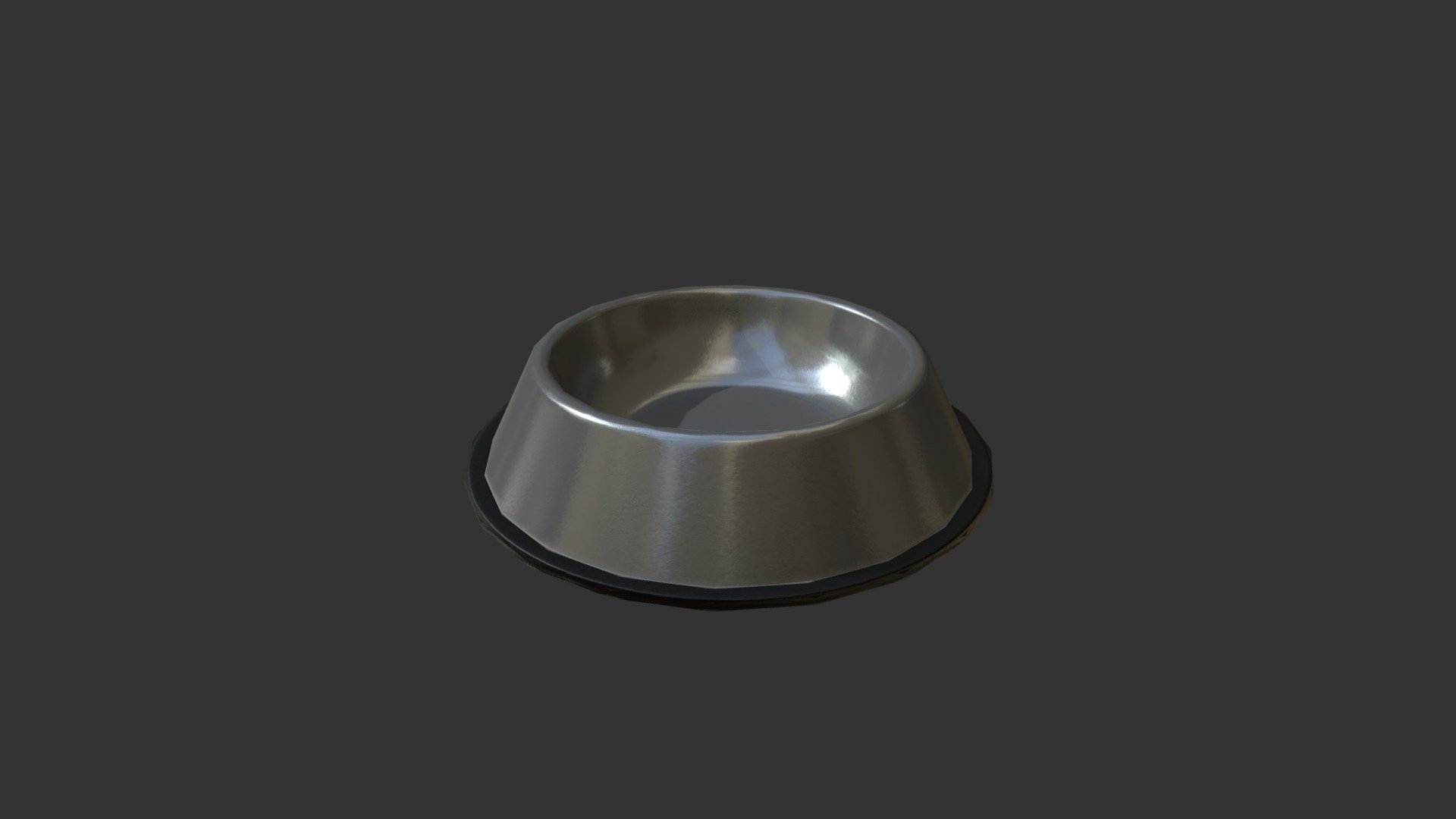 This is a Pet Food Bowl. A high quality, low-poly 3d model ready for Virtual Reality (VR), Augmented Reality (AR), games and other real-time apps.

Textures are created using Substance Painter.

Following textures are provided with texture size 2048x2048px: Albedo / BaseColor Metalic Roughness Ambient Occlusion *Normal Map

Polycounts: Tris: 420 Verts: 221

Renders are made using Marmoset Toolbag 3. Thank you 3d model