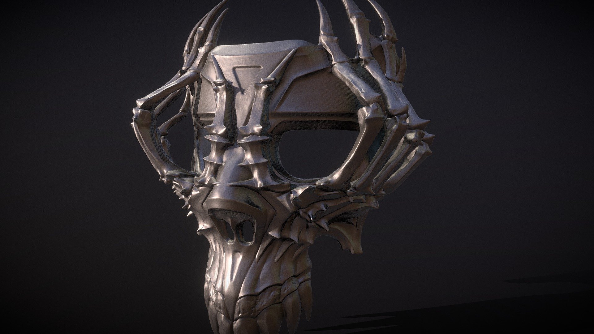 Made in Zbrush.

Highpoly Decimated FBX, STL, OBJ, Ztool

Let me know if you have any requests.

Enjoy! - Skull Mask III - Buy Royalty Free 3D model by Omassyx 3d model