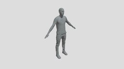 Base Body Scan | Human 3D Model Leos