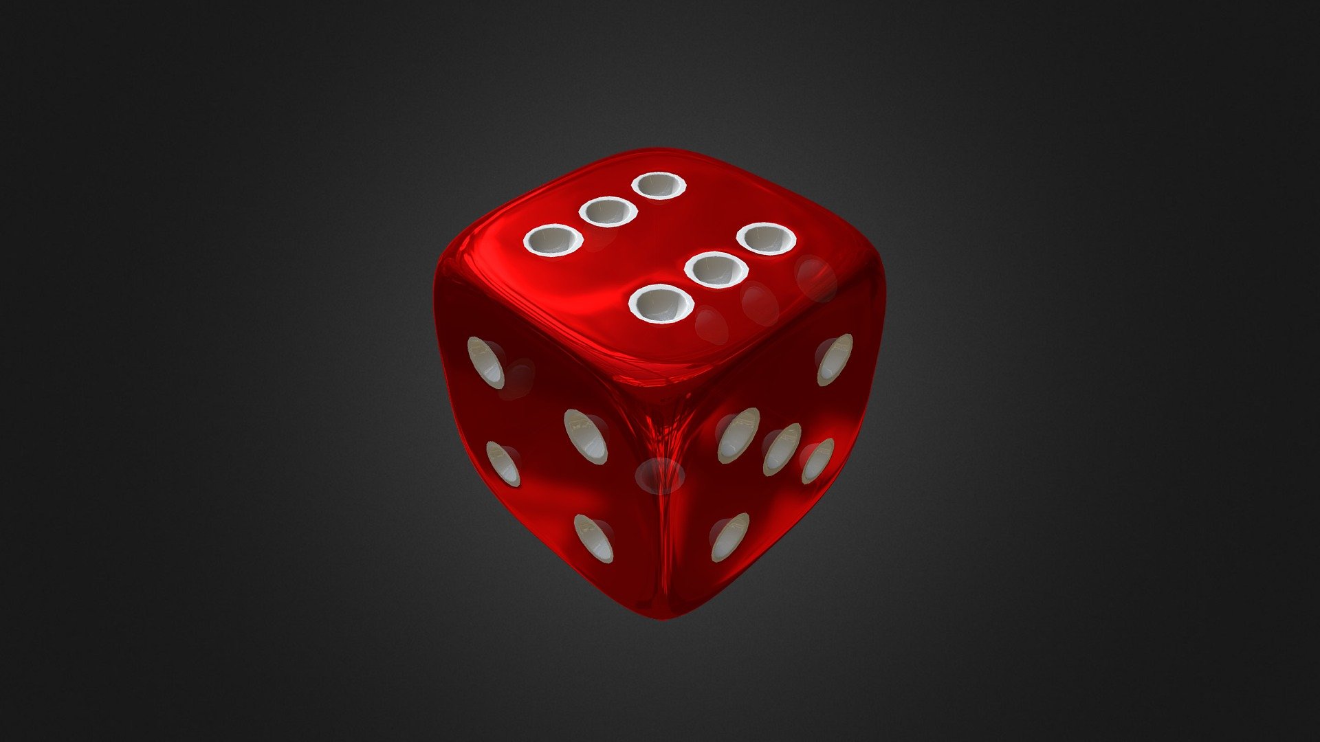 3ds max print model,ready for game and virtual reality - Dice - Buy Royalty Free 3D model by pinotoon 3d model