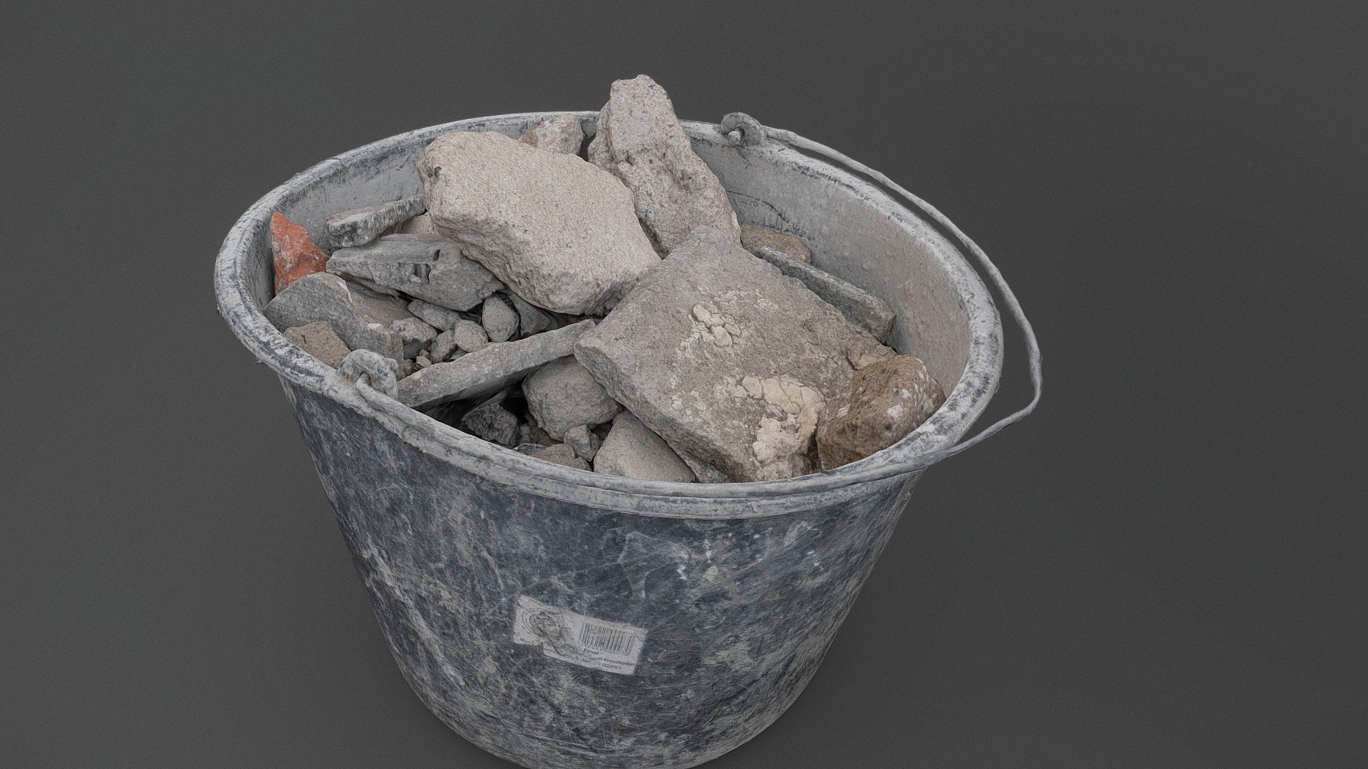 Construction ruin concrete debris Rubble bucket container

Photogrammetry scan 120x24MP, 2x8K texture - Rubble bucket - Buy Royalty Free 3D model by axonite 3d model