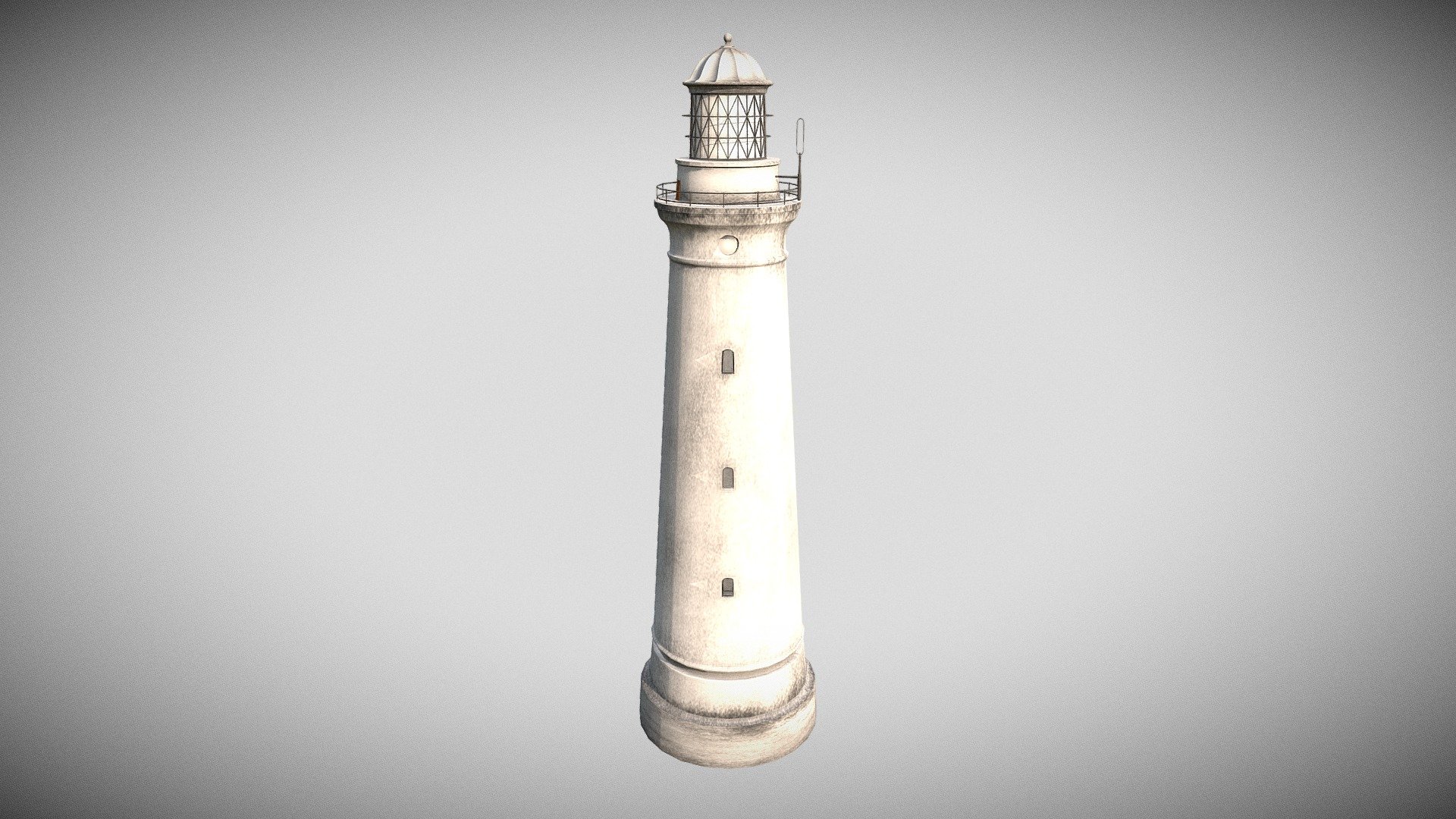 Light House - Download Free 3D model by CoolBean (@kevindriessen22) 3d model