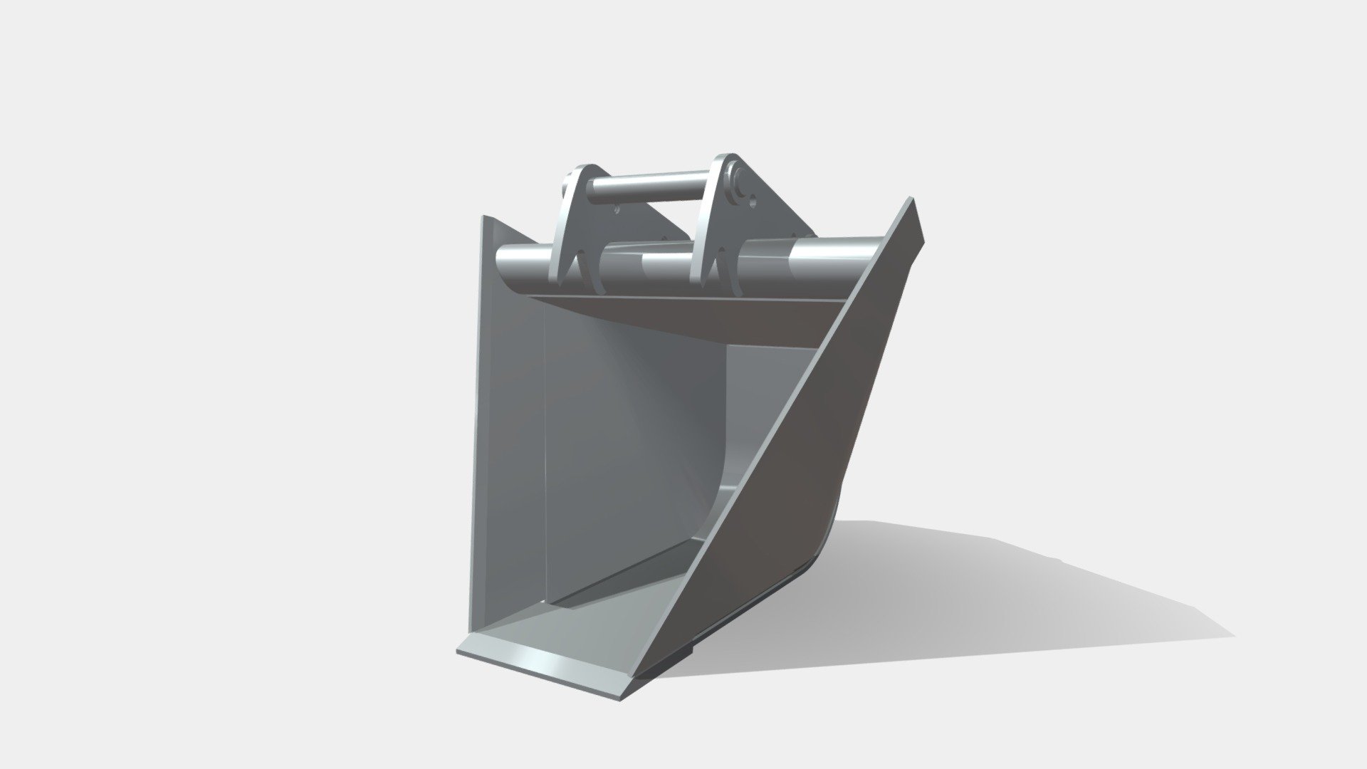 Pour excavatrices 7,2 - 32,5 T - Godet trapèze profil bombé MAGSI - 3D model by MAGSI 3d model