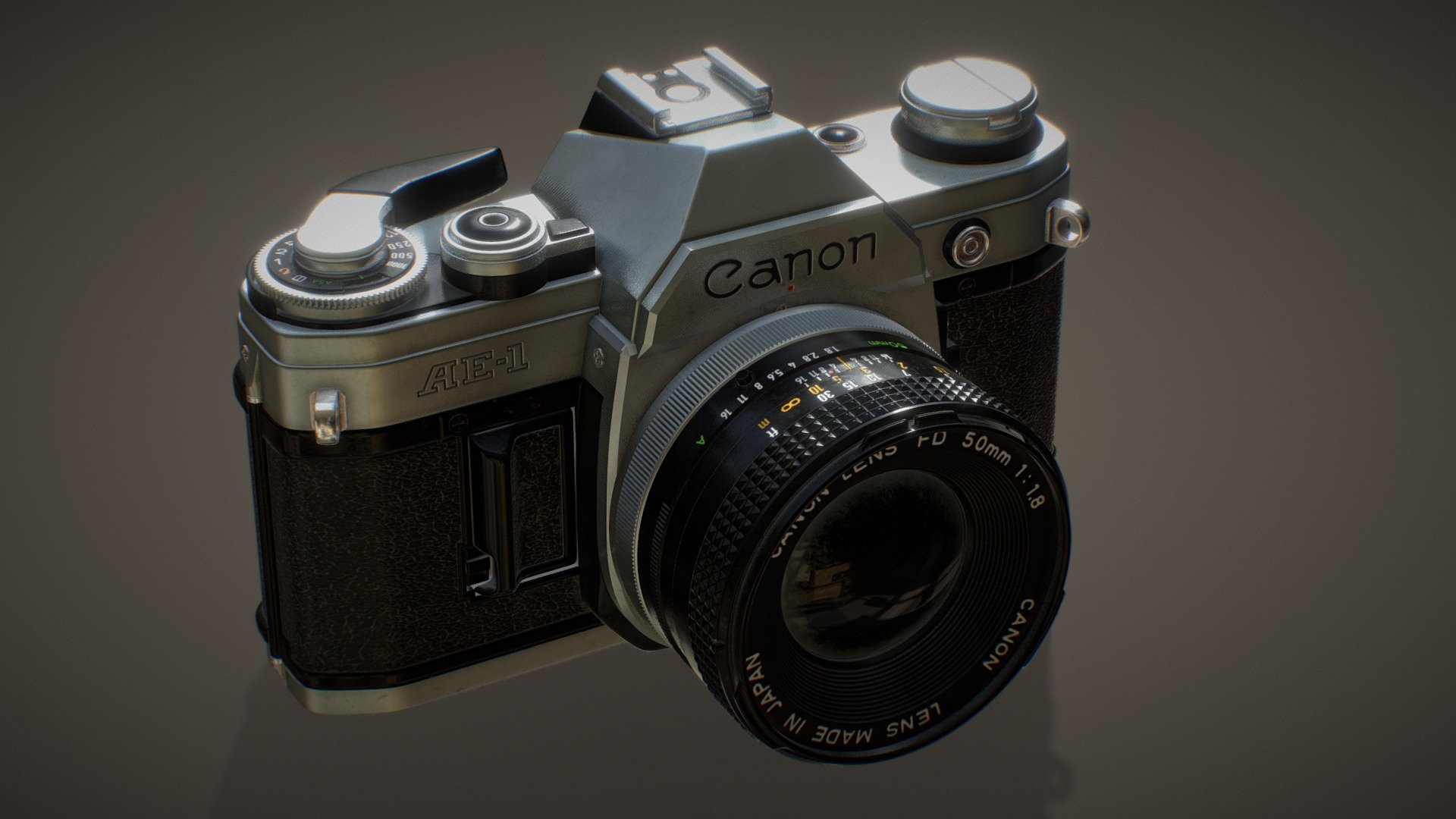 Retro Analog Camera Canon AE-1

Kindly comment below if you like to buy a low-res baked version(game asset ver).

Follow for more!

Instagram: instagram.com/brianlaiii

Artstation: artstation.com/brianlai93

Email: brianlai93@yahoo.com - Retro Camera - Canon AE-1 (HighRes) - Buy Royalty Free 3D model by Brian Lai (@BrianLaiii) 3d model